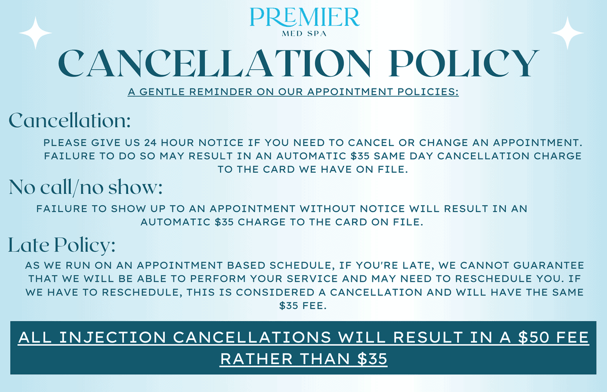 cancellation policy Richardson TX