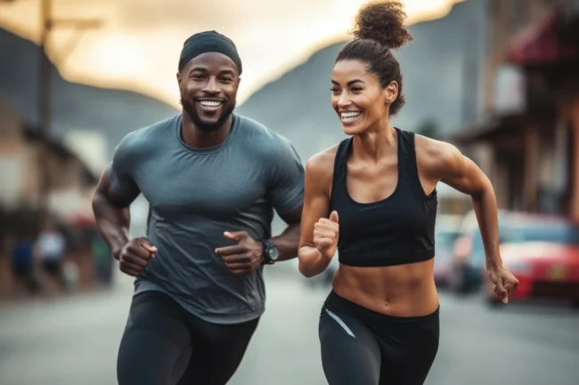 Two sports person running | Premiermedspa | Richardson, TX