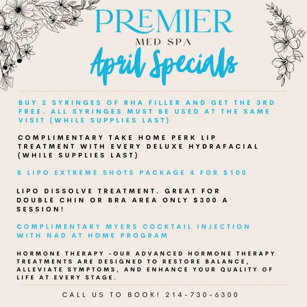 April Specials